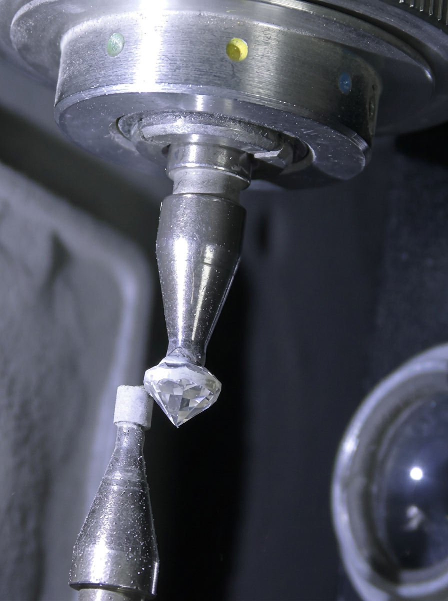 Precision diamond cutting and polishing